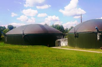 Biogasanlage in Lagiewniki, Polen